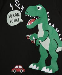 Camiseta-Infantil-Manga-Curta-Dinossauro--To-com-Fome--Preta-9984164-Preto_2