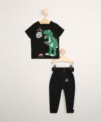 Camiseta-Infantil-Manga-Curta-Dinossauro--To-com-Fome--Preta-9984164-Preto_3