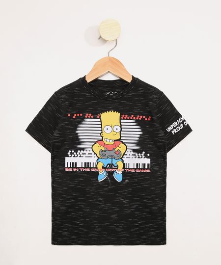 Camiseta-Infantil-Manga-Curta-Os-Simpsons-Preta-9976875-Preto_1