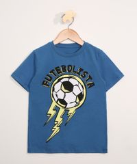 Camiseta-Infantil-Manga-Curta--Futebolista--Azul-9976871-Azul_1