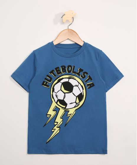 Camiseta-Infantil-Manga-Curta--Futebolista--Azul-9976871-Azul_1