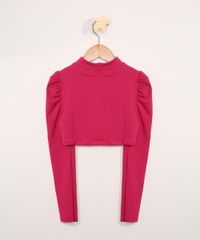Blusa-Infantil-Manga-Bufante-Cropped-Canelada-Gola-Alta-Pink-9980699-Pink_2