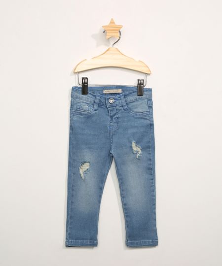 Calca-Jeans-Infantil-Skinny-Destroyed-com-Bolsos-Azul-Medio-9978504-Azul_Medio_1 Calca-Jeans-Infantil-Skinny-Destroyed-com-Bolsos-Azul-Medio-9978504-Azul_Medio_1
