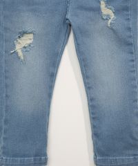 Calca-Jeans-Infantil-Skinny-Destroyed-com-Bolsos-Azul-Medio-9978504-Azul_Medio_5