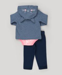 Conjunto-Infantil-de-Blusao-com-Capuz-de-Orelhinhas---Body-Estampado-Floral-Manga-Curta---Calca-em-Moletom-de-Algodao---Sustentavel-Azul-Marinho-8915308-Azul_Marinho_2