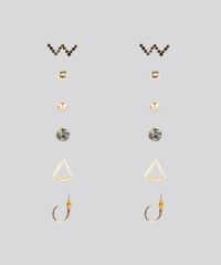 Kit-de-6-Brincos-Femininos-Dourado-9029521-Dourado_1