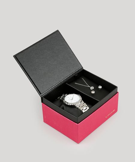 Kit-de-Relogio-Analogico-Lince-Feminino----Colar---Brinco---LRMH036L-KT99B2SX-Prateado-9202131-Prateado_1 Kit-de-Relogio-Analogico-Lince-Feminino----Colar---Brinco---LRMH036L-KT99B2SX-Prateado-9202131-Prateado_1