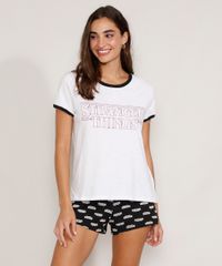 Pijama-Feminino-Manga-Curta-Stranger-Things-Branco-9972754-Branco_3