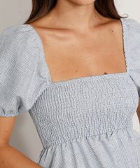 Vestido-Feminino-Midi-Estampado-Xadrez-com-Lastex-e-Recortes-Manga-Bufante-Azul-9974676-Azul_6