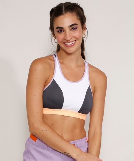 Top-Feminino-Esportivo-Ace-Color-Block-com-Bojo-Removivel-e-Vazado-Decote-Nadador-Chumbo-9975681-Chumbo_1 Top-Feminino-Esportivo-Ace-Color-Block-com-Bojo-Removivel-e-Vazado-Decote-Nadador-Chumbo-9975681-Chumbo_1