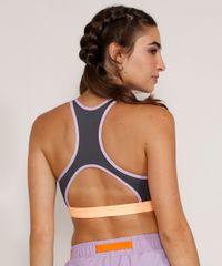 Top-Feminino-Esportivo-Ace-Color-Block-com-Bojo-Removivel-e-Vazado-Decote-Nadador-Chumbo-9975681-Chumbo_2 Top-Feminino-Esportivo-Ace-Color-Block-com-Bojo-Removivel-e-Vazado-Decote-Nadador-Chumbo-9975681-Chumbo_2