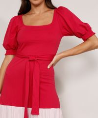 Vestido-Feminino-Longo-com-Recortes-e-Faixa-para-Amarrar-Manga-Bufante-Multicor-9979321-Multicor_5