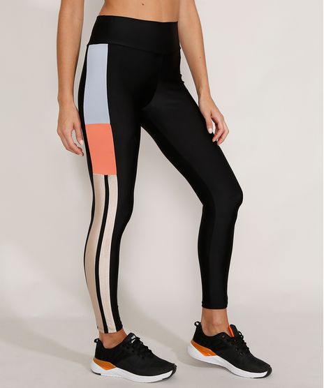 Calca-Legging-Feminina-Esportiva-Ace-Color-Block-com-Brilho-Preta-9966941-Preto_1