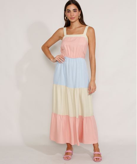 Vestido-Feminino-Longo-com-Recortes-Alca-Larga-Multicor-9979297-Multicor_1