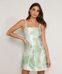 Vestido-Feminino-Curto-Acetinado-Estampado-Tie-Dye-com-Fenda-Alca-Fina-Verde-9977358-Verde_1