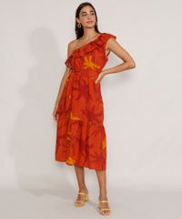 Vestido-Feminino-Midi-Um-Ombro-So-Estampado-de-Coqueiro-com-Babado-e-Faixa-para-Amarrar-Alca-Larga-Cobre-9979433-Cobre_3