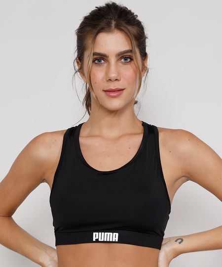 Top-Feminino-Esportivo-Puma-Decote-Nadador-com-Bojo-Removivel-e-Protecao-UV50--Preto-9984987-Preto_1