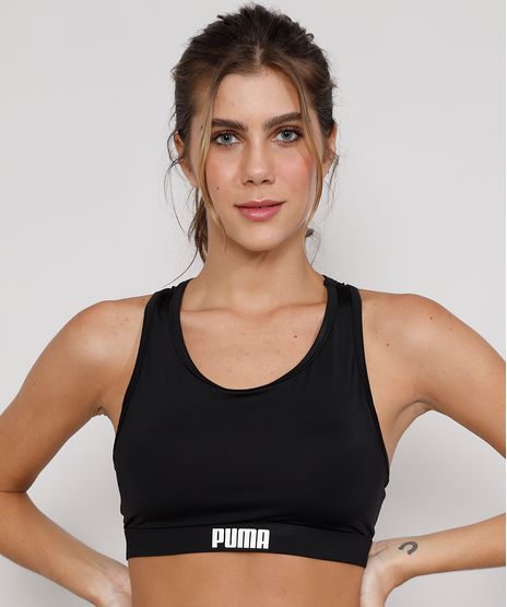 Top-Feminino-Esportivo-Puma-Decote-Nadador-com-Bojo-Removivel-e-Protecao-UV50--Preto-9984987-Preto_1