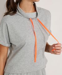 Camiseta-Feminina-Esportiva-Ace-Manga-Curta-Gola-Alta-com-Cadarco-Cinza-Mescla-9978918-Cinza_Mescla_4