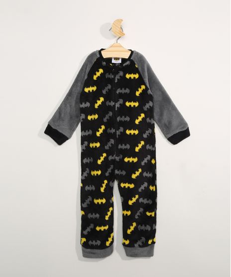 Pijama-Macacao-Infantil-em-Fleece-Manga-Longa-Estampado-Batman-Preto-9972648-Preto_1
