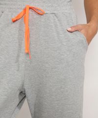 Calca-de-Moletom-Jogger-Feminina-Esportiva-Ace-com-Bolsos-e-Cadarco-Cinza-Mescla-9978919-Cinza_Mescla_6