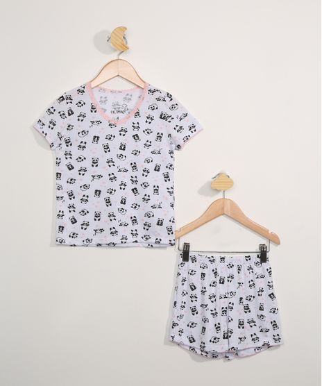 Pijama-Infantil-Manga-Curta-Estampado-Pandas-Branco-9979025-Branco_1