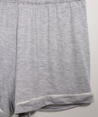 Pijama-Juvenil-Manga-Curta-com-Vivo-Contrastante-Cinza-Mescla-9963149-Cinza_Mescla_4