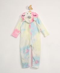 Pijama-Macacao-Infantil-em-Fleece-Estampado-Tie-Dye-Unicornio-com-Capuz-Rosa-9972649-Rosa_2