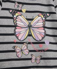 Blusa-de-Moletom-Infantil-Listrada-com-Borboletas-Cinza-Mescla-9979150-Cinza_Mescla_2