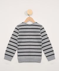 Blusa-de-Moletom-Infantil-Listrada-com-Borboletas-Cinza-Mescla-9979150-Cinza_Mescla_3