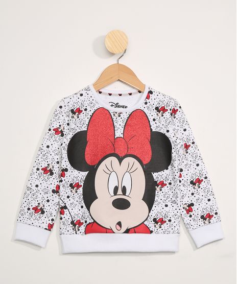 Blusa-de-Moletom-Infantil-Estampada-Minnie-com-Glitter-Off-White-9981663-Off_White_1