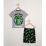Pijama-Infantil-Manga-Curta-Minecraft-Cinza-Mescla-9956708-Cinza_Mescla_1