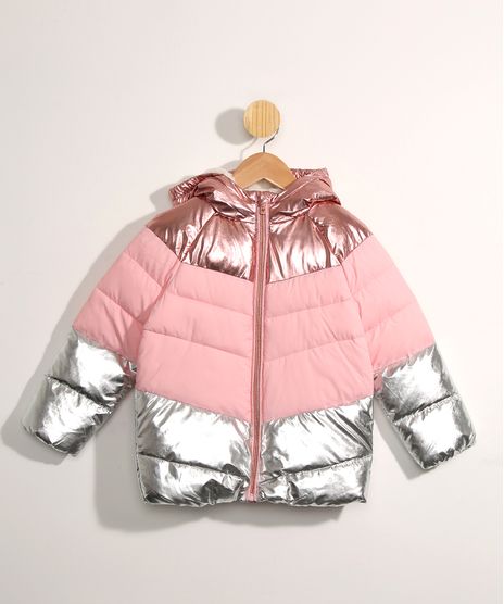 Jaqueta-Infantil-Puffer-com-Recortes-Metalizados-com-Capuz-Rosa-9972375-Rosa_1