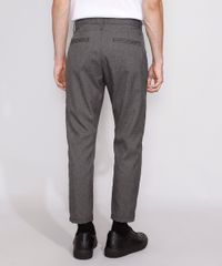 Calca-Masculina-Alfaiataria-Slim-Cropped-Estampada-Xadrez-Cinza-Mescla-Escuro-9984784-Cinza_Mescla_Escuro_2