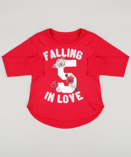 Blusa-Infantil--Falling-In-Love--com-Paetes-Manga-Longa-Decote-Redondo-em-Algodao---Sustentavel-Vermelha-9132423-Vermelho_1
