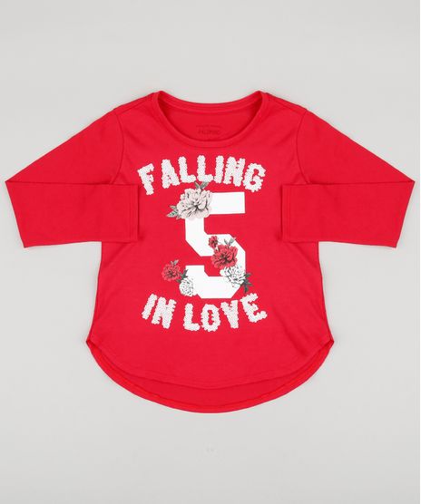 Blusa-Infantil--Falling-In-Love--com-Paetes-Manga-Longa-Decote-Redondo-em-Algodao---Sustentavel-Vermelha-9132423-Vermelho_1