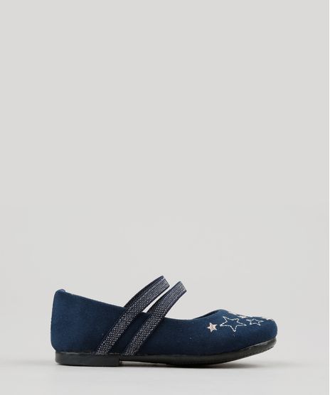Sapatilha-Infantil-em-Suede-com-Bordado-Azul-Marinho-9155677-Azul_Marinho_1