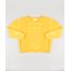 Sueter-Infantil-em-Trico-de-Chenille-Manga-Longa-Amarelo-8863292-Amarelo_1