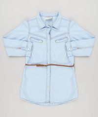 Vestido-Chemise-Jeans-Infantil-com-Cinto-Trancado-Azul-Claro-9168806-Azul_Claro_1