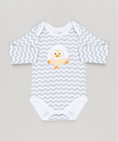 Body-Infantil-Estampado-Chevron-com-Pintinho-Manga-Longa-Gola-Redonda-em-Algodao---Sustentavel-Off-White-8933910-Off_White_1