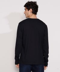 Camiseta-Masculina-Manga-Longa-NASA-com-Recortes-Gola-Careca-Preta-9982777-Preto_4