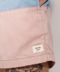 Short-de-Sarja-Masculino-com-Recorte-e-Bolsos-Rosa-Claro-9981989-Rosa_Claro_4