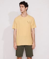 Camiseta-Masculina-Manga-Curta-Folha--Life-Elements--Gola-Careca-Amarela-9982259-Amarelo_3