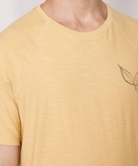 Camiseta-Masculina-Manga-Curta-Folha--Life-Elements--Gola-Careca-Amarela-9982259-Amarelo_5