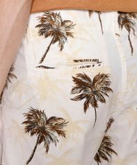 Bermuda-de-Sarja-Masculina-Reta-Chino-Estampada-de-Coqueiros-Off-White-9982281-Off_White_4