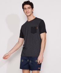 Short-de-Sarja-Masculino-Estampado-de-Coqueiros-com-Recorte-e-Bolsos-Azul-Marinho-9981981-Azul_Marinho_3