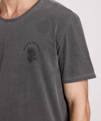 Camiseta-Masculina-Manga-Curta-Folhas-Gola-Careca-Chumbo-9982272-Chumbo_2