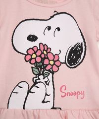 Conjunto-Infantil-de-Blusa-Snoopy-Manga-Curta-com-Babado---Bermuda-Ciclista-Estampada-de-Poa-Rosa-9980081-Rosa_2