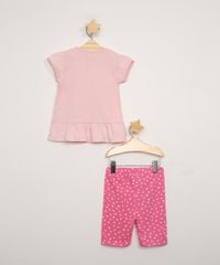 Conjunto-Infantil-de-Blusa-Snoopy-Manga-Curta-com-Babado---Bermuda-Ciclista-Estampada-de-Poa-Rosa-9980081-Rosa_3