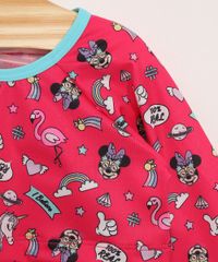 Blusa-de-Praia-Infantil-Manga-Longa-Cropped-Estampada-Minnie-com-Protecao-UV50--Rosa-9980997-Rosa_3